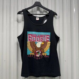 Vintage 90s Abate Of Indiana’s “Boogie” Bike Week 1994 Biker Tank Top